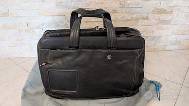 Borsa 24h Piquadro pelle nera - business