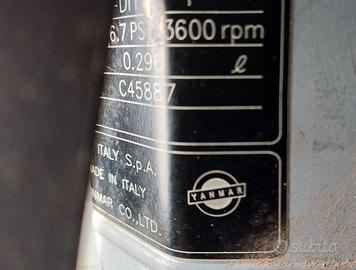 motore YANMAR DIESEL  per motocoltivatore Grillo