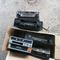 varie autoradio vintage lettore super 8 tanga.. 