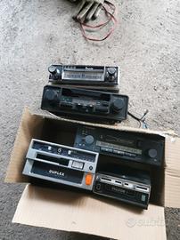 varie autoradio vintage lettore super 8 tanga.. 