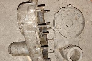 coppia di carter motore vespa v 30 m piaggio 125 f