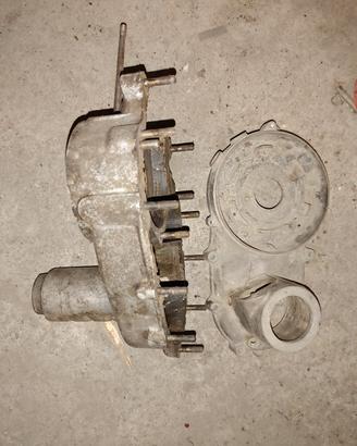 coppia di carter motore vespa v 30 m piaggio 125 f