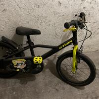 Bici decathlon 16"