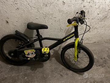 Bici decathlon 16"