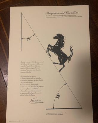 Ferrari inclinazione del cavallino