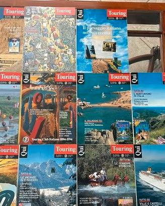 📚 Collezione Riviste “Qui Touring” – Anno 1994 📚