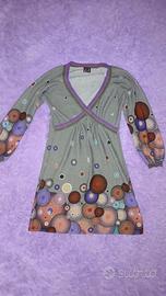 Vestitino decorato a maniche lunghe 