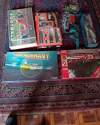 vari giochi anni 70 80