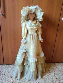Bambola da collezione alta 1 m
