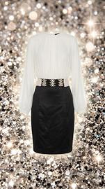 abito elisabetta franchi tg 44 passpartout 