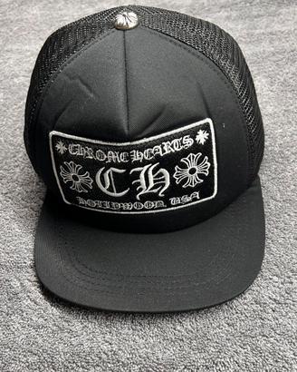 Chrome Hearts CH Hollywood Trucker Nero/Bianco
