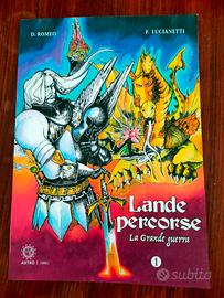 Fumetto Lande percorse La grande guerra 