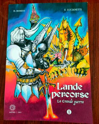 Fumetto Lande percorse La grande guerra 