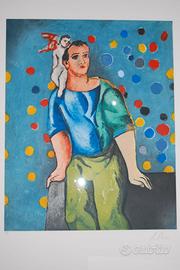 Sandro Chia " ANGELO CUSTODE "