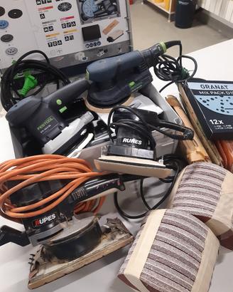 levigatrice festool rupes