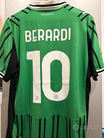 Maglia preparata Berardi Lazio-Sassuolo 2-1