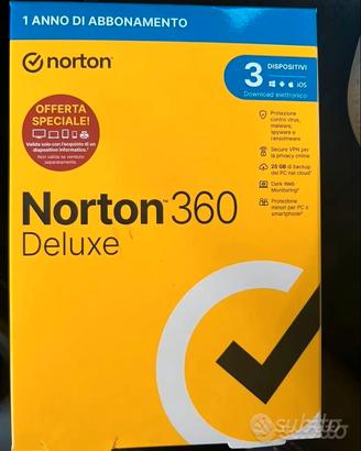 Antivirus Norton Deluxe 360