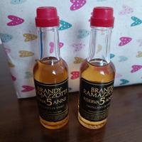 2 Bottigliette mignon brandy Ramazzotti