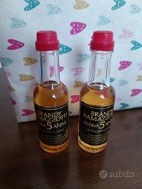 2 Bottigliette mignon brandy Ramazzotti