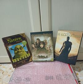 Cofanetti DVD Shrek + Signore Anelli + Gladiatore