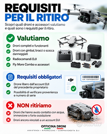 Ritiro Droni DJI usati – Serie Mini, Air e Mavic