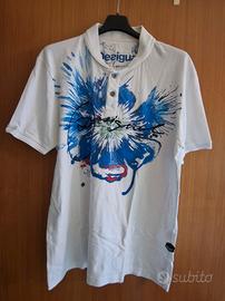 Polo DESIGUAL XL 100% cotone.