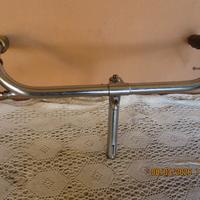 Manubrio U. dei   per bici con manopole in osso