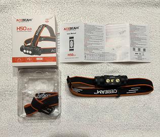 Lampada frontale AceBeam H50