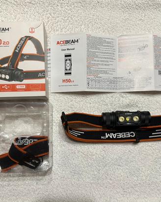 Lampada frontale AceBeam H50