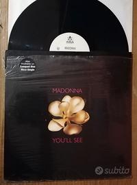 Madonna You'll See Vinile 12 /33 Rpm 1St. Us 1996