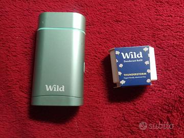 Deodorante naturale Wild ricaricabile