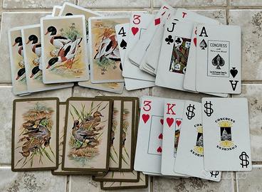 Carte Congress della U.S. Playing Card Co., U.S.A.