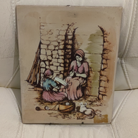 Piastrelle decorative fiori e lavori