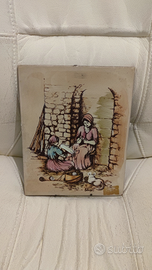 Piastrelle decorative fiori e lavori