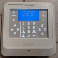 Allarme antifurto Sicep tastiera cablata
