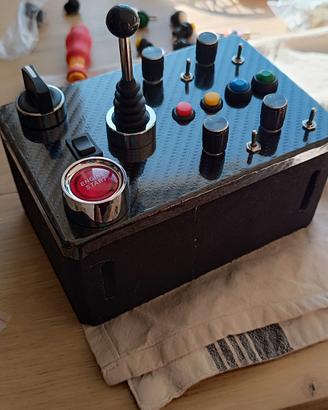 Button box sim racing