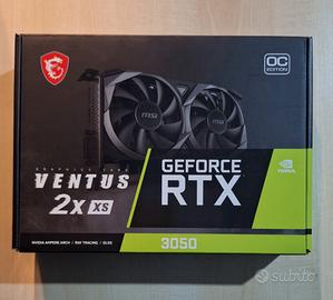 GPU MSI NVIDIA GeForce RTX 3050 Ventus 2X 8GB OC