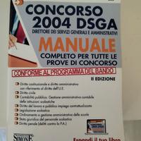 Manuale concorso Dsga edizioni Simone