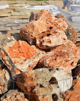 Roccette ornamentali in pietra murgiana