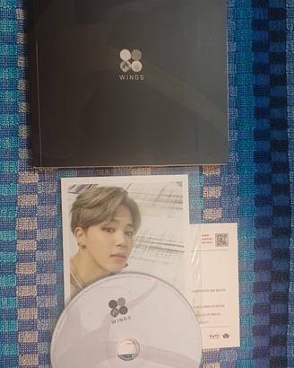 Album BTS WINGS (Vers. W) + Photocard Jimin 