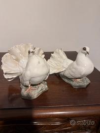 Coppia colombe Rosenthal XX sec di Heidenreich