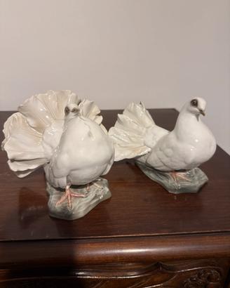 Coppia colombe Rosenthal XX sec di Heidenreich