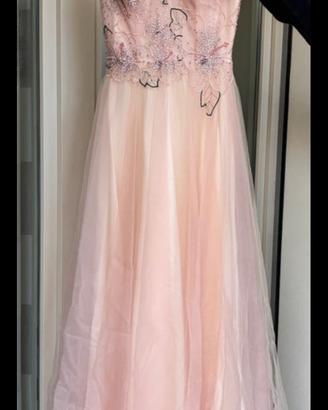 Vestito donna da cerimonia - Rosa - Carla Ruiz
