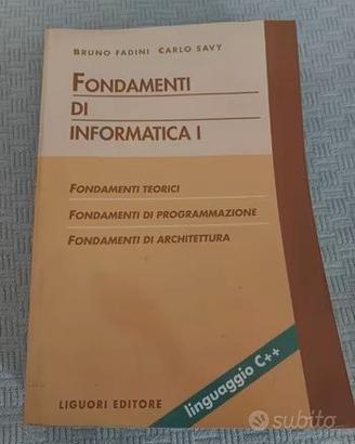 fondamenti di informatica 1 fadini savy