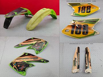 KIT PLASTICHE KAWASAKI KXF 250 2003 2005 SUZUKI RM