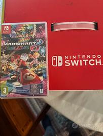 Mario kart deluxe + Mario kart racing wheel pro