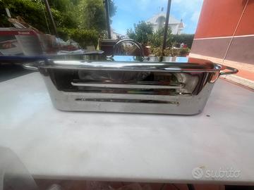 Pesciera con griglia inox Frabosk