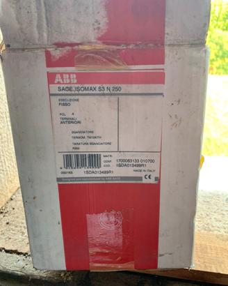Interuttore sace s3 250 A