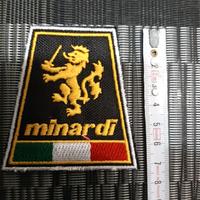 toppe minardi formula uno ricamata