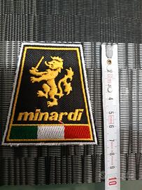 toppe minardi formula uno ricamata